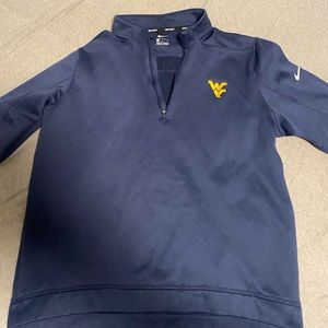 Assorted men’s WVU clothing